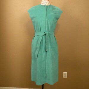 Samuel Robert by Peter Hatsi Androu Micro Suede Dress Sz 6